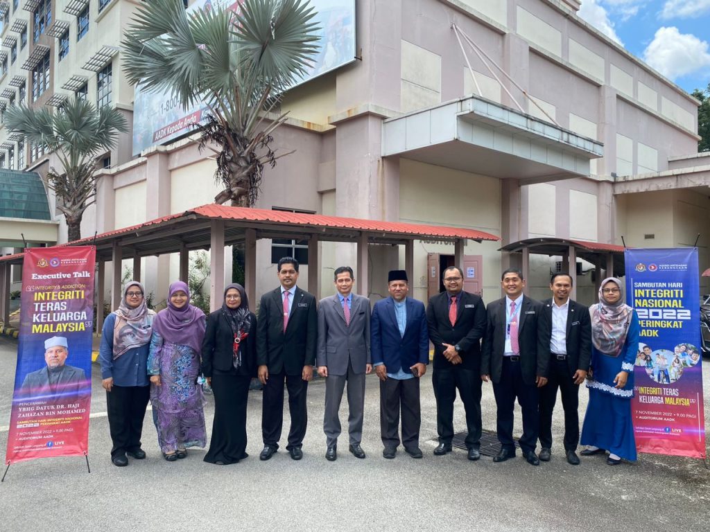 Laporan Sambutan Hari Integriti Nasional AADK 2022 Peringkat AADK