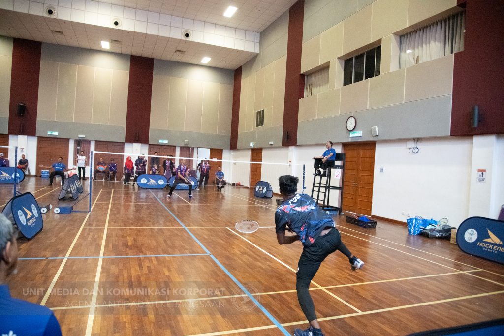 PUSPEN Besut Johan Pertandingan Badminton Klien Piala Ketua Pengarah AADK 2024 -4