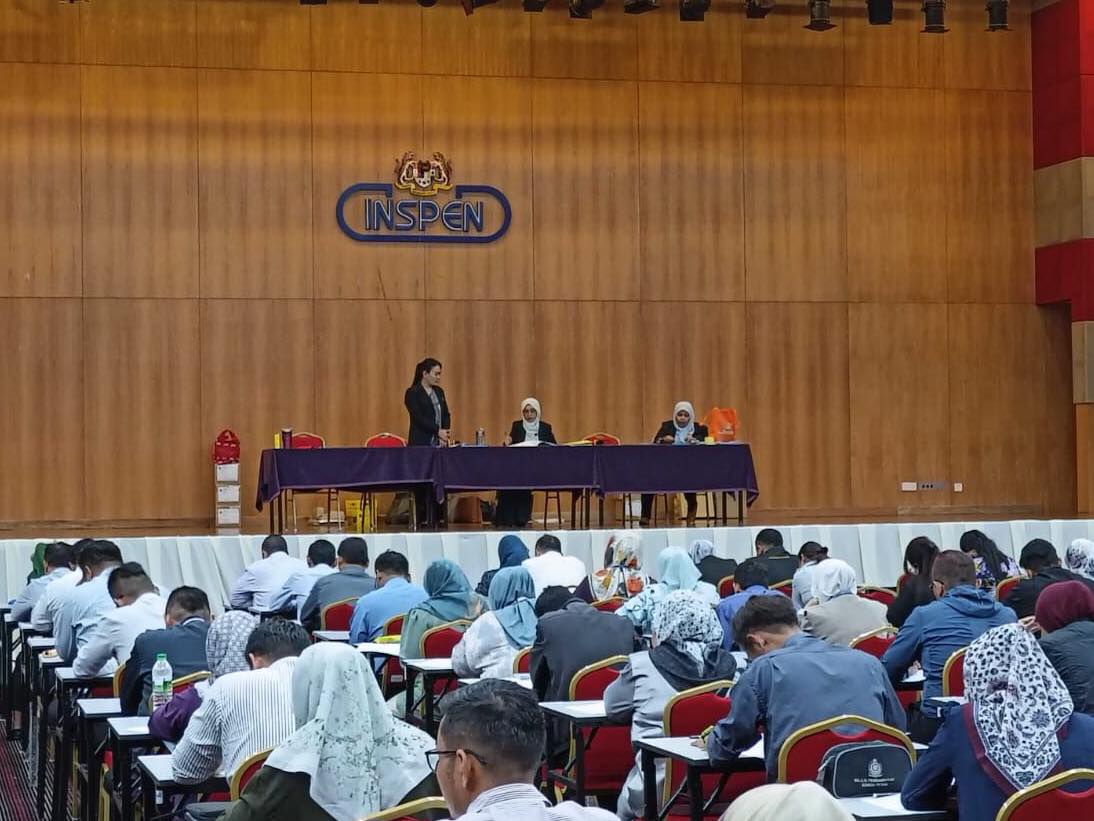 323 Pegawai AADK Ambil Peluang Duduki Peperiksaan PSL 5