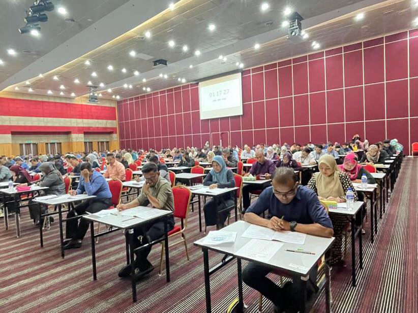 323 Pegawai AADK Ambil Peluang Duduki Peperiksaan PSL 6