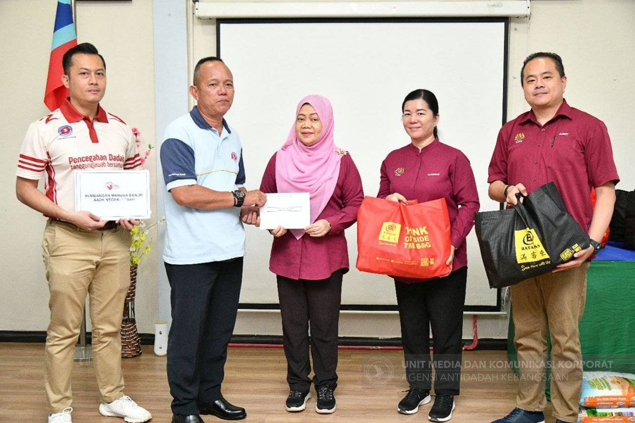 AADK Santuni Warga Kerja Bencana Alam di Sabah 5