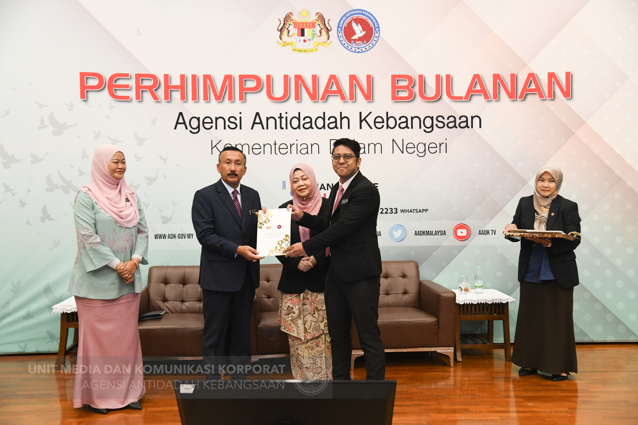 Perhimpunan Bulanan Oktober dan Amanat Ketua Pengarah AADK 7