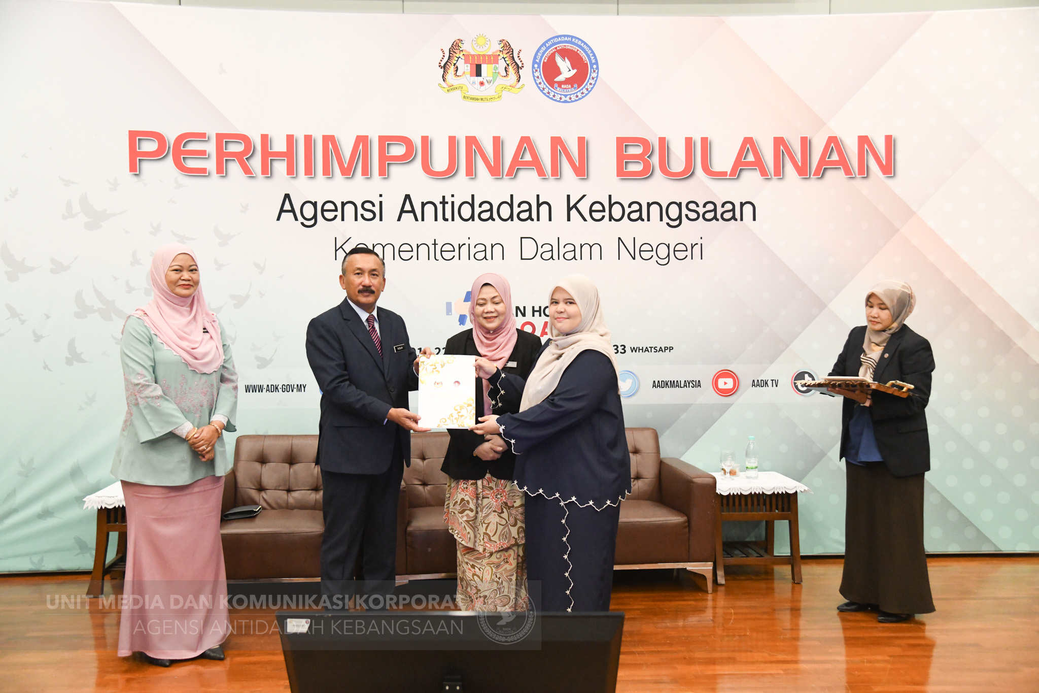 Perhimpunan Bulanan Oktober dan Amanat Ketua Pengarah AADK 8