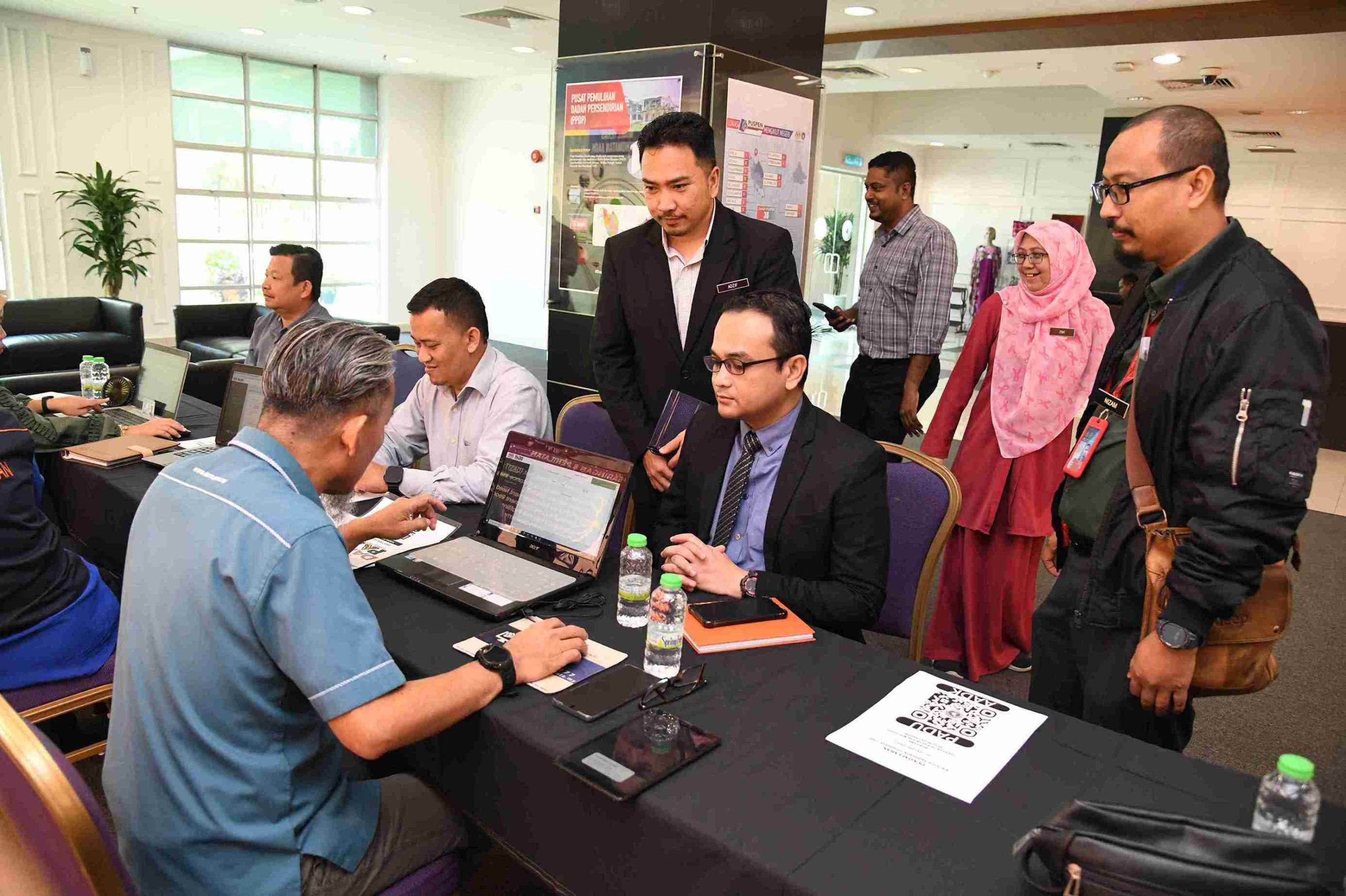 Kaunter PADU Bantu Warga AADK Mendaftar