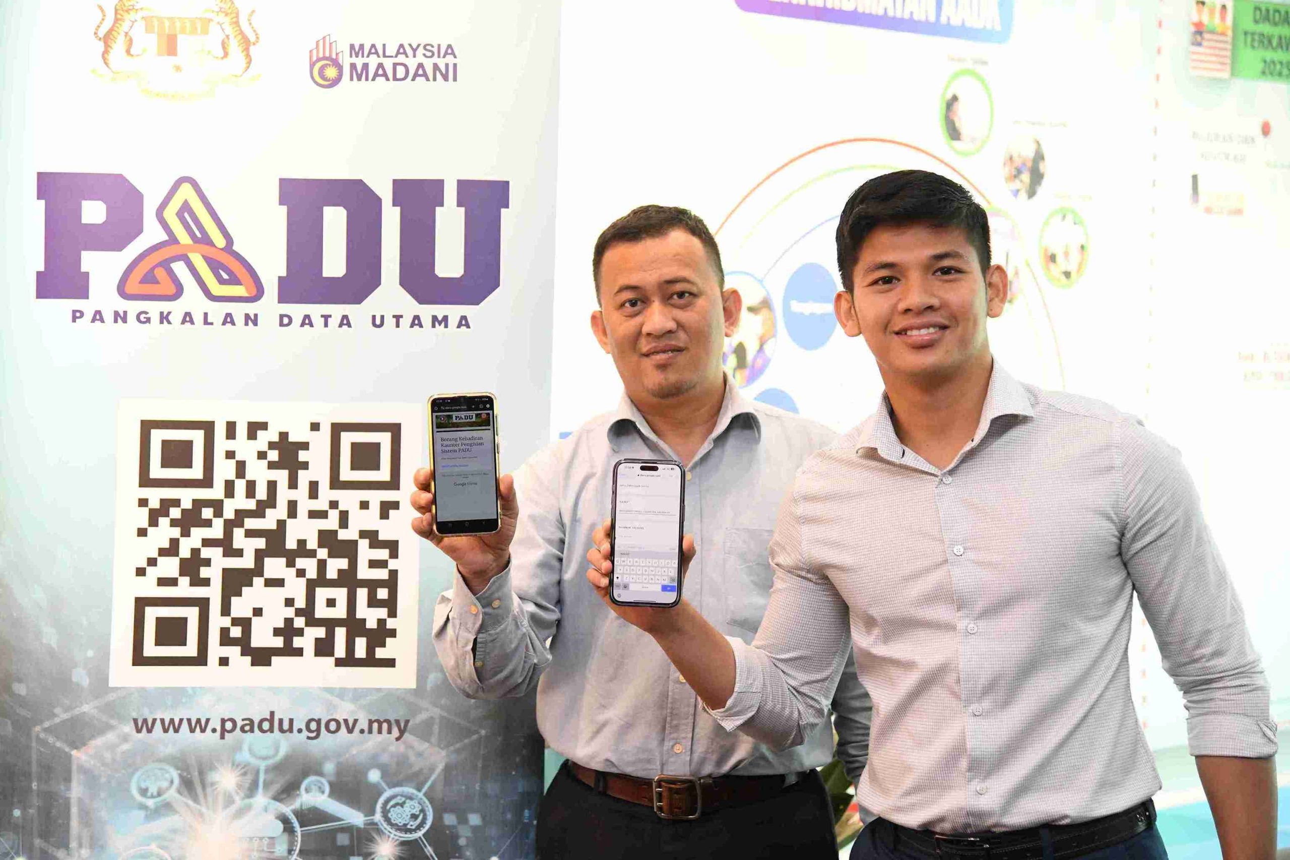 Kaunter PADU Bantu Warga AADK Mendaftar