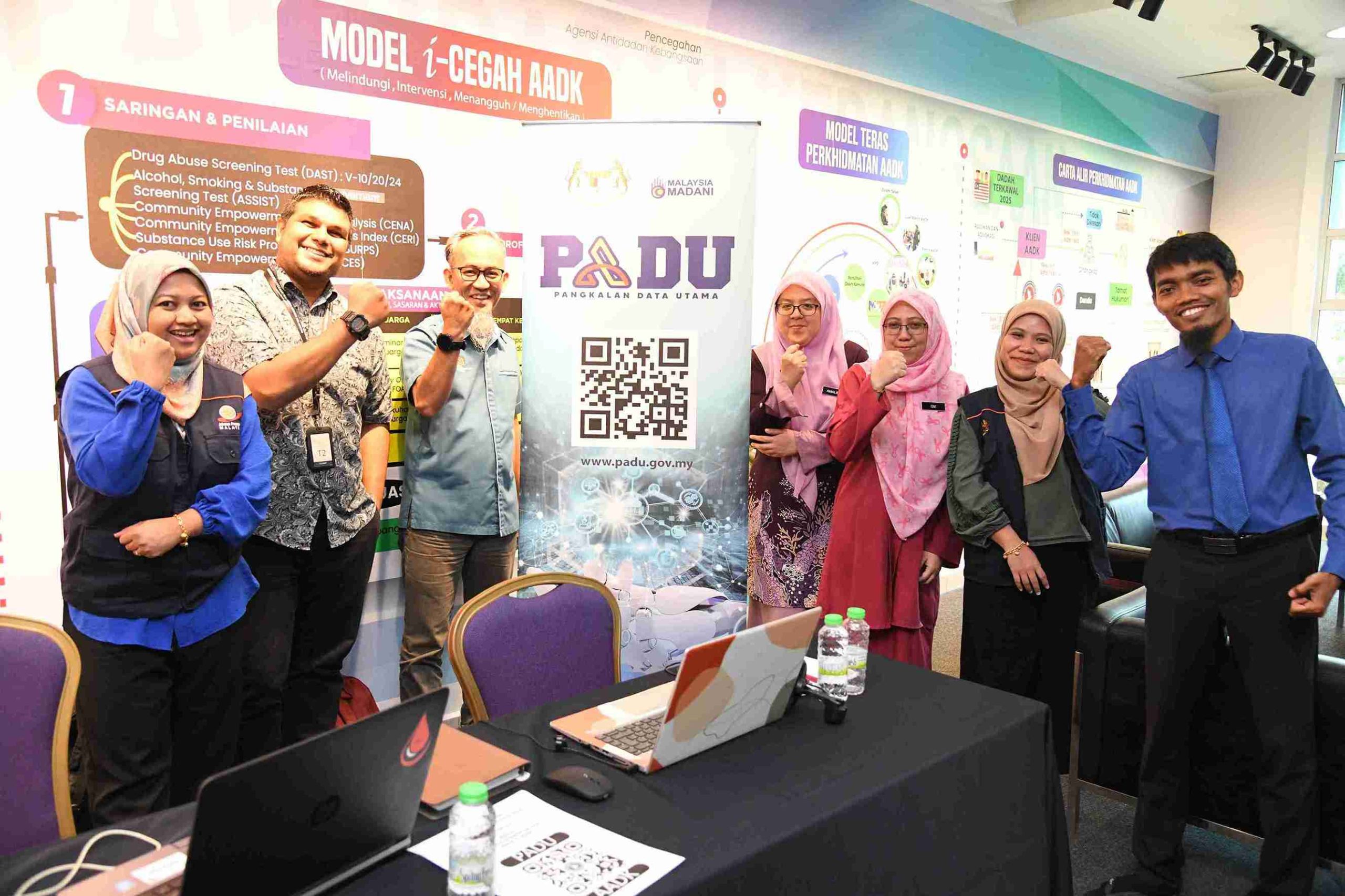 Kaunter PADU Bantu Warga AADK Mendaftar