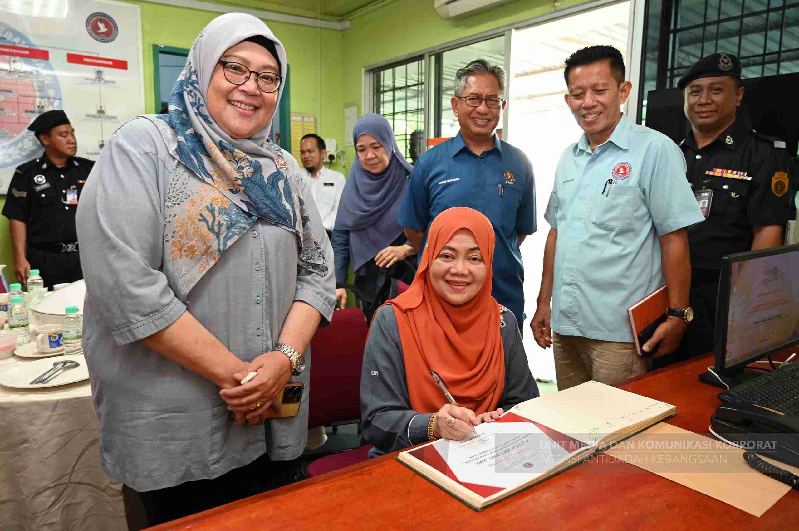 TKPP Bertemu Warga Kerja AADK Daerah Tawau