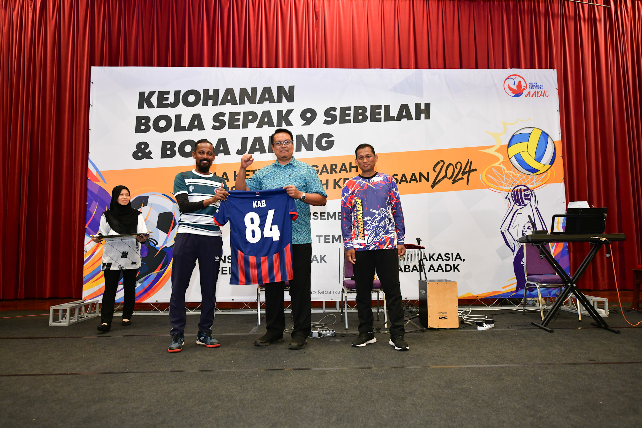 Kejohanan Bola Sepak 9 Sebelah dan Bola Jaring AADK8