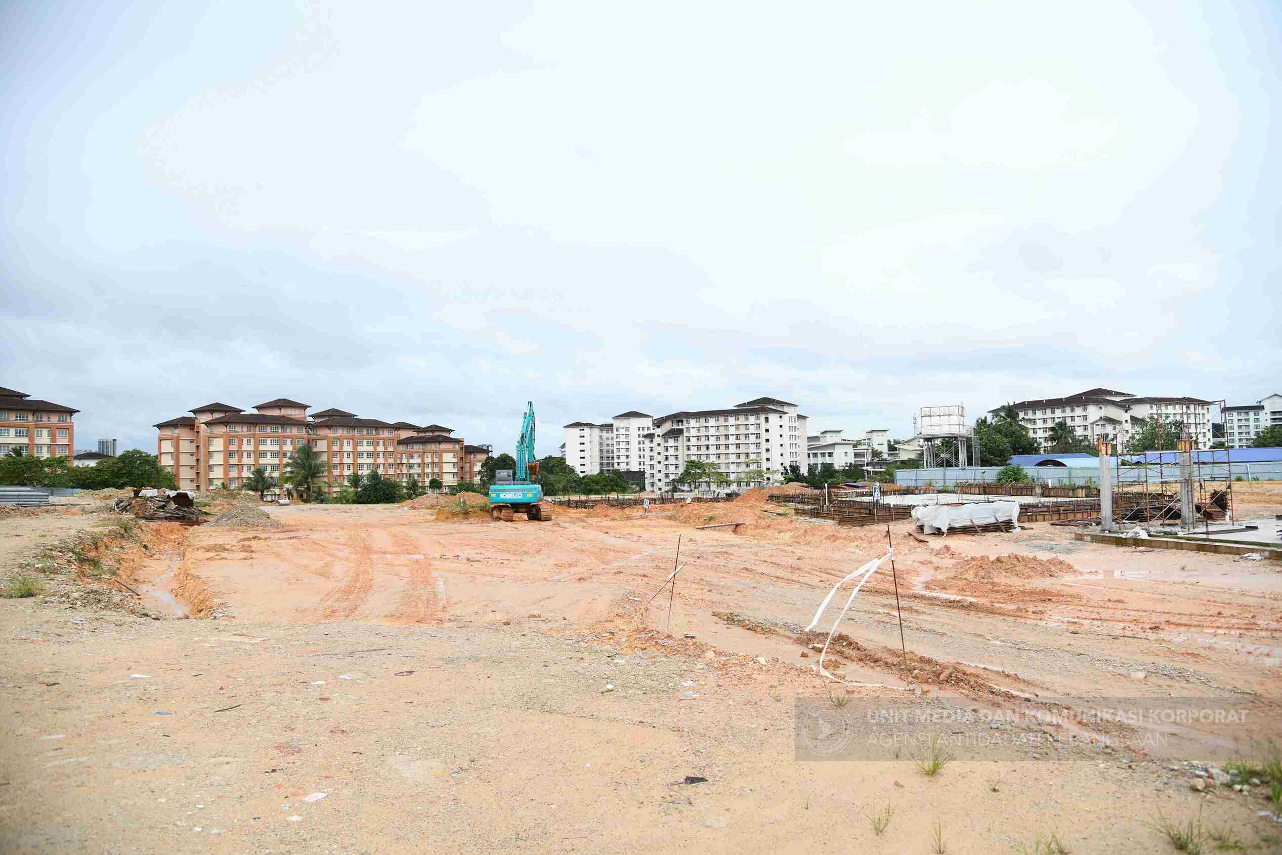 Pemantauan Proses Bina Baharu PUSPEN Tampoi