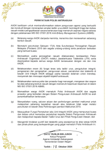 Pernyataan Polisi Antirasuah