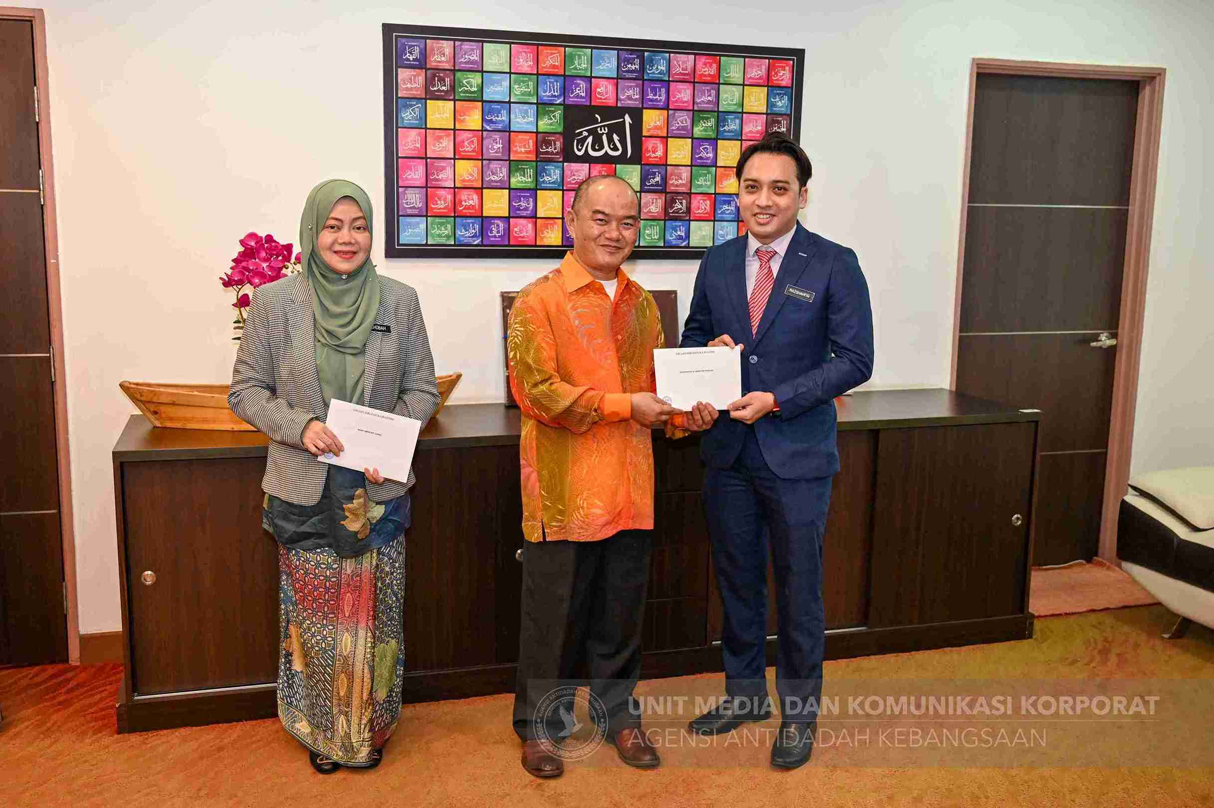 Tahniah dan Selamat Bertugas Kepada Sembilan Pegawai AADK