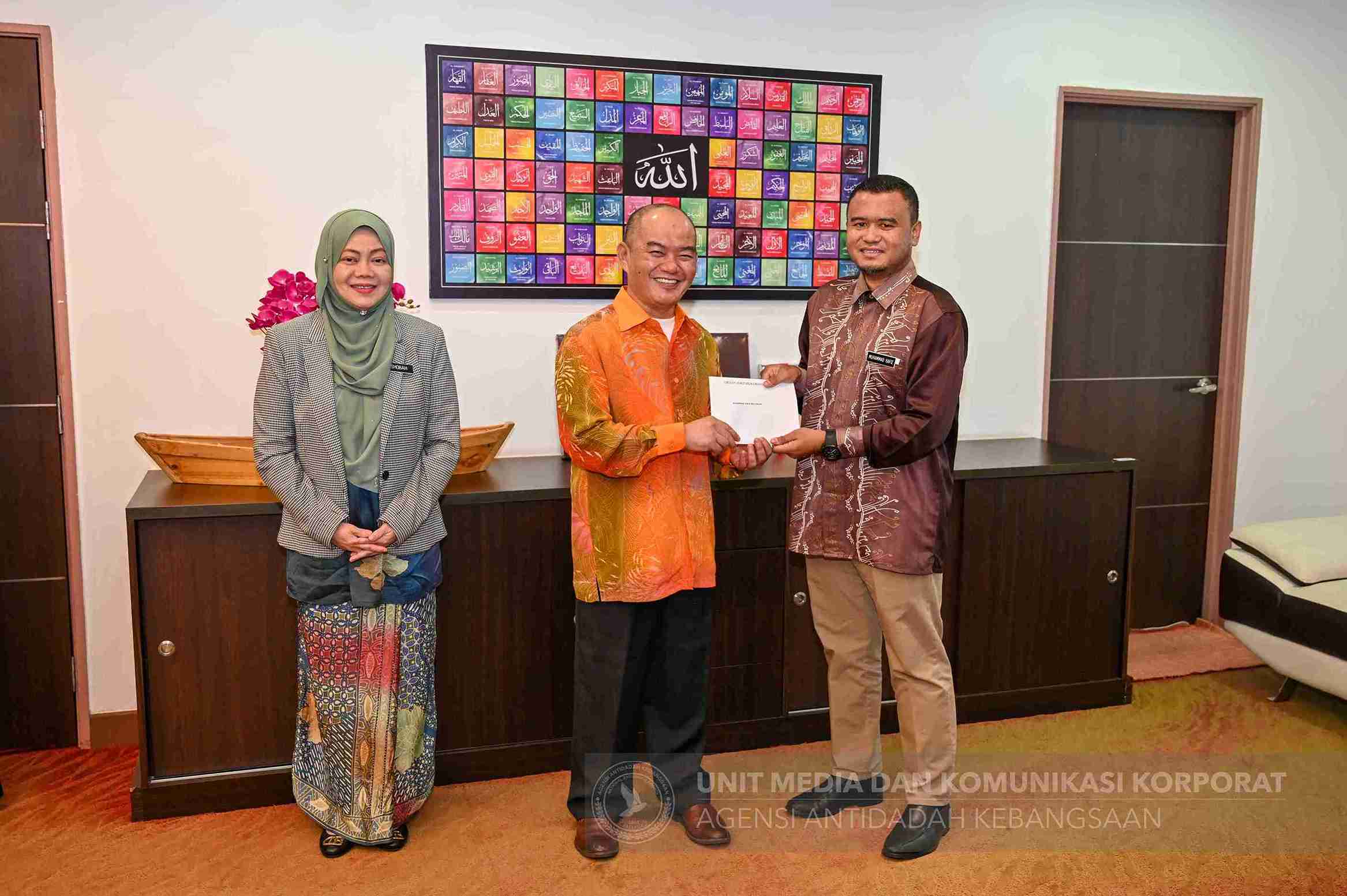 Tahniah dan Selamat Bertugas Kepada Sembilan Pegawai AADK