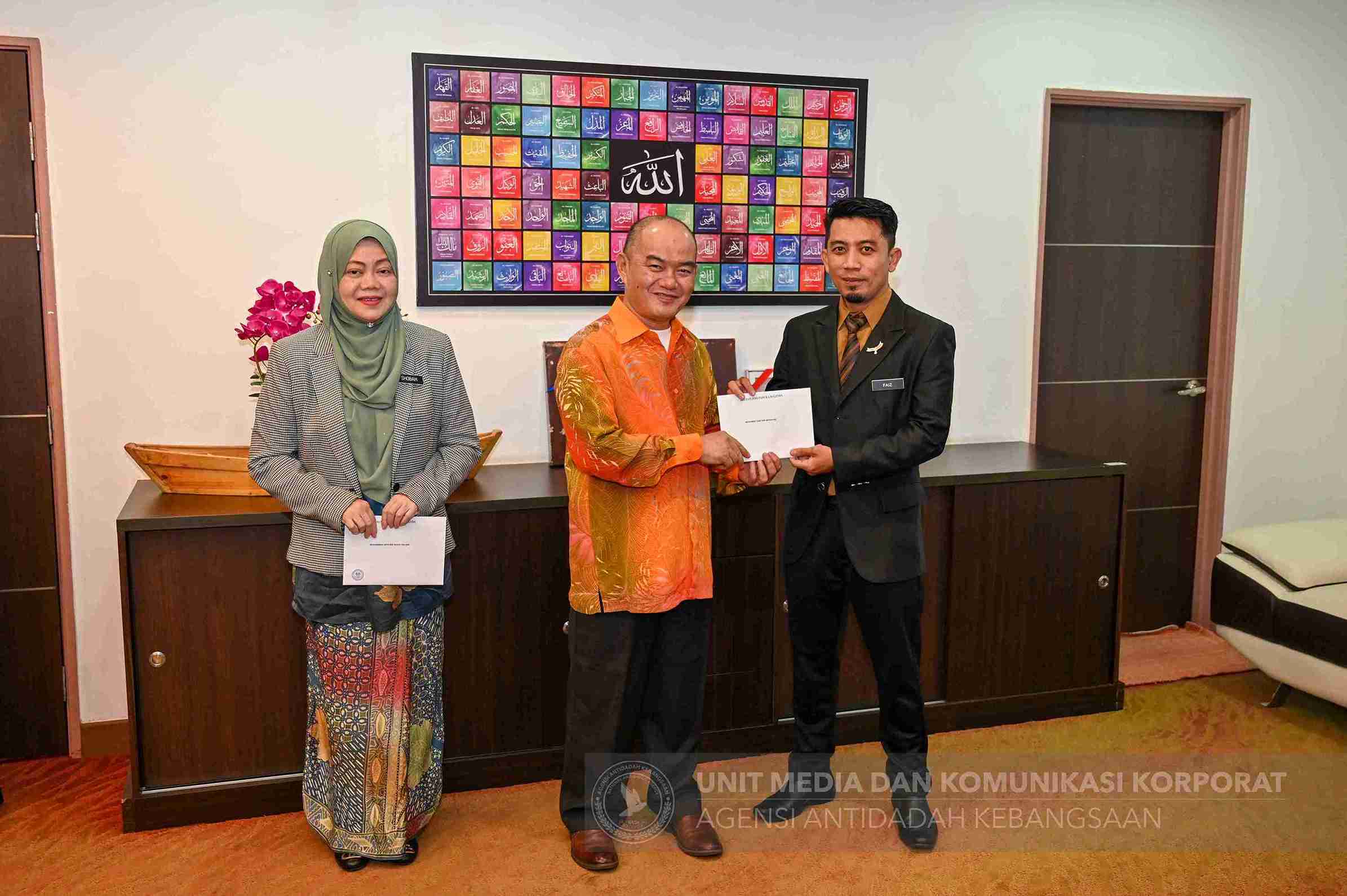 Tahniah dan Selamat Bertugas Kepada Sembilan Pegawai AADK