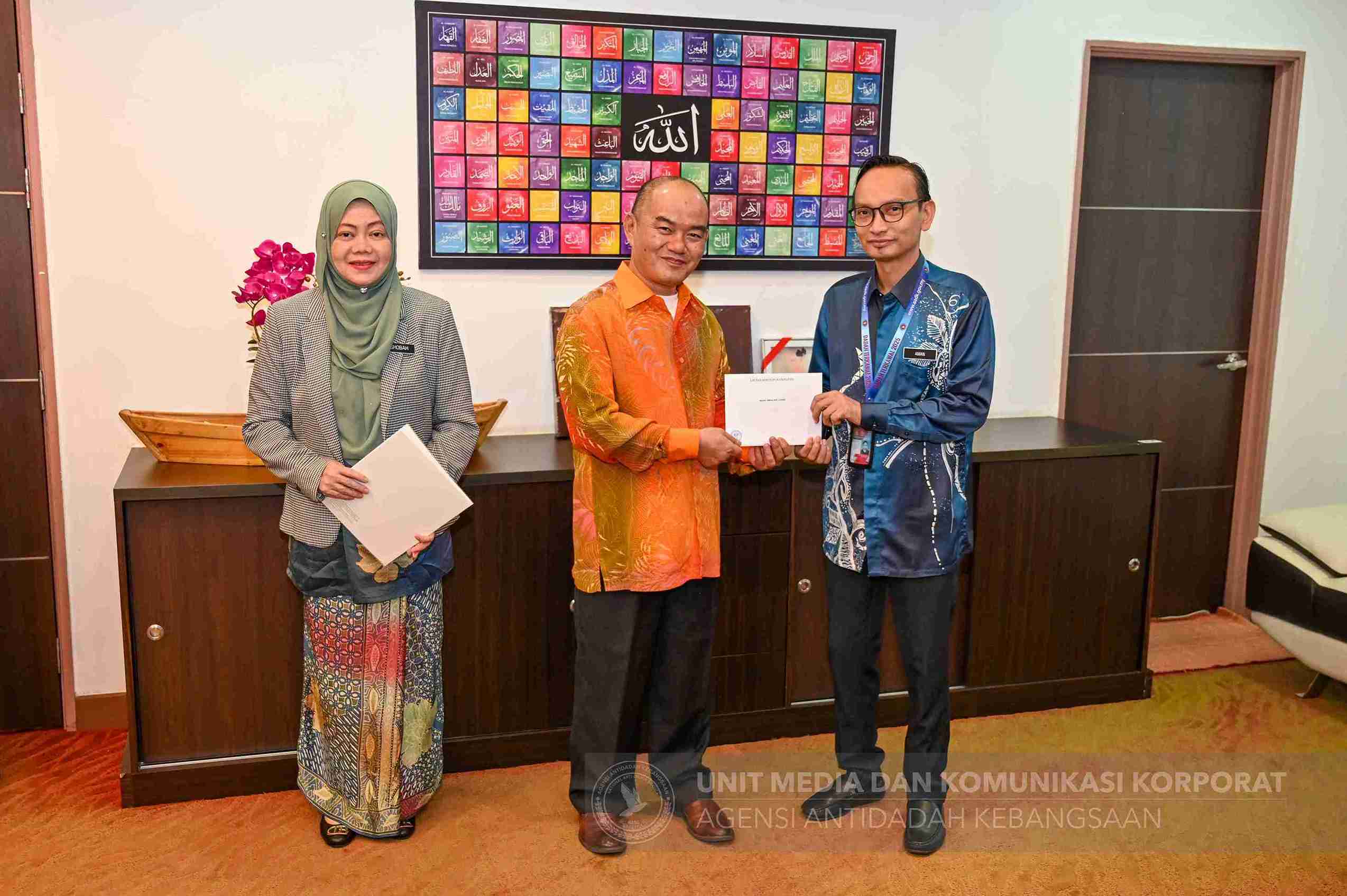 Tahniah dan Selamat Bertugas Kepada Sembilan Pegawai AADK