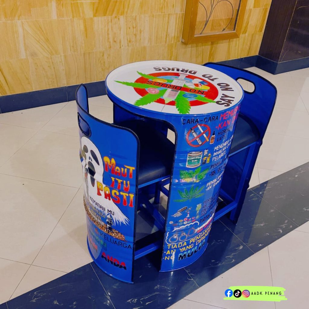 Penyerahan Kerusi & Meja Bertemakan Mesej Antidadah Daripada MBSP Kepada AADK Pulau Pinang 3