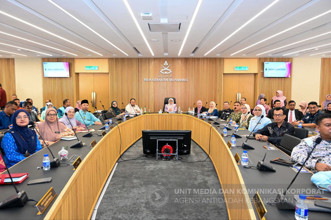 Mesyuarat Majlis Tindakan Membanteras Dadah (MTMD) Negeri Pahang 2